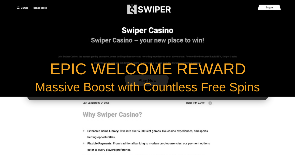 Swiper Casino - Canada's Top Online Slots Destination